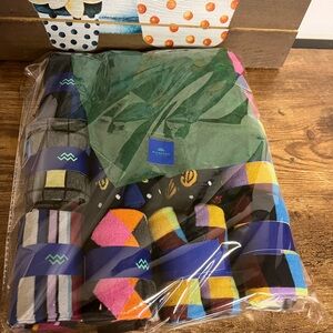 Colorful Patterned Men's Socks Set